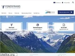 Sites similar to fondsfinans.no