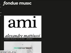 Sites similar to fonduemusic.de