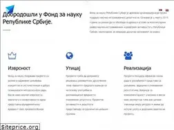 Sites similar to fondzanauku.gov.rs