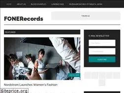 Sites similar to fonerecords.com