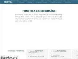Sites similar to foneticalimbiiromane.ro