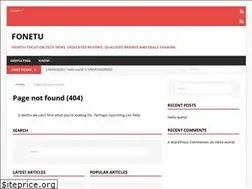 Sites similar to fonetu.com