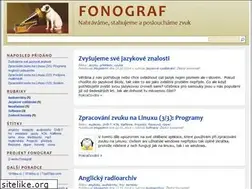 Sites similar to fonograf.cz