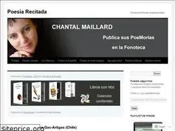 Sites similar to fonotecapoesia.com