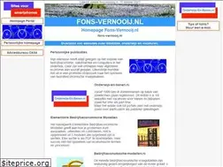 Sites similar to fons-vernooij.nl