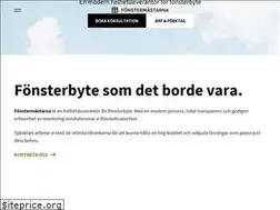Sites similar to fonstermastarna.se