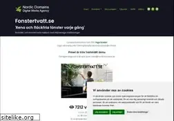 Sites similar to fonstertvatt.se