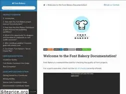 Sites similar to font-bakery.readthedocs.io