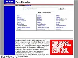 Sites similar to font-samples.com