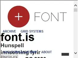 Sites similar to font.is
