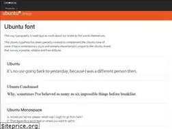 Sites similar to font.ubuntu.com