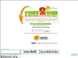 Sites similar to font2web.com