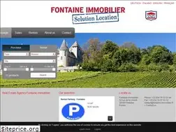 Sites similar to fontaine-immobilier.com