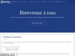 Sites similar to fontaine-maths.fr