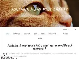 Sites similar to fontaineaeaupourchat.fr