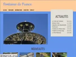 Sites similar to fontainesdefrance.info
