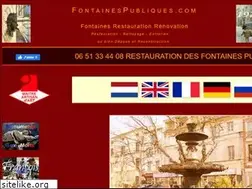 Sites similar to fontainespubliques.com