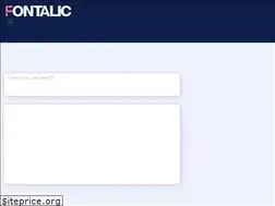 Sites similar to fontalic.com