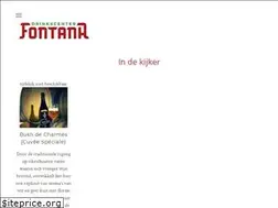 Sites similar to fontana.be