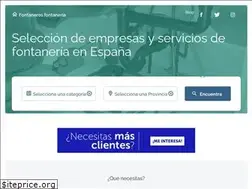 Sites similar to fontaneros-fontaneria.es