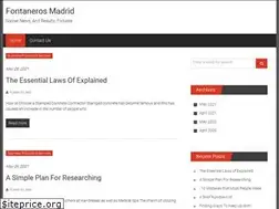 Sites similar to fontanerosmadrid.info