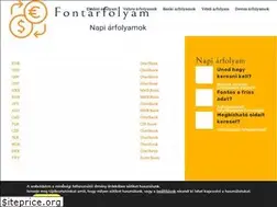 Sites similar to fontarfolyam.hu