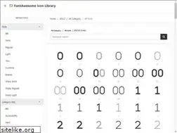Sites similar to fontawesomelib.com