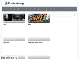 Sites similar to fontcatalog.ru