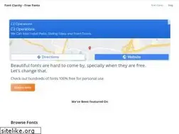Sites similar to fontclarity.com