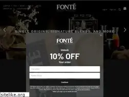 Sites similar to fontecoffee.com