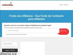 Sites similar to fontedosafiliados.com.br