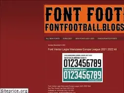 Sites similar to fontfootball.blogspot.com