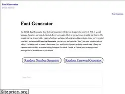 Sites similar to fontgenerator.dev