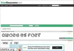 Sites similar to fontgenerator.net