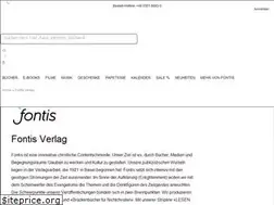 Sites similar to fontis-verlag.com