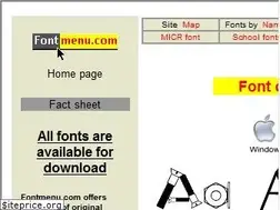 Sites similar to fontmenu.com