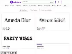 Sites similar to fontmirror.com
