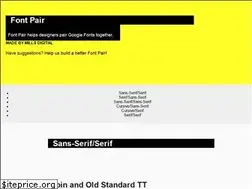Sites similar to fontpair.co