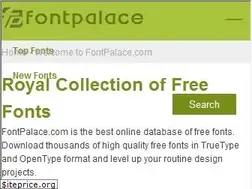 Sites similar to fontpalace.com