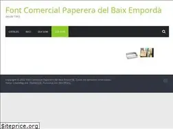 Sites similar to fontpaperera.com