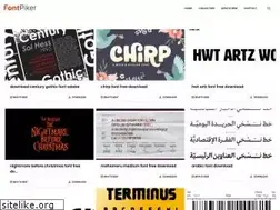 Sites similar to fontpiker.com