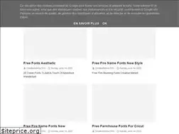 Sites similar to fonts-yutu.blogspot.com