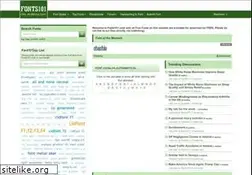 Sites similar to fonts101.com