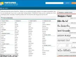 Sites similar to fonts4free.net