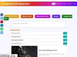 Sites similar to fontsforinsta.net