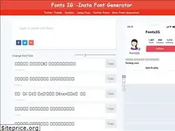 Sites similar to fontsig.com