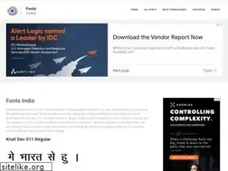 Sites similar to fontsindia.com