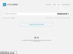 Sites similar to fontsinpdf.com