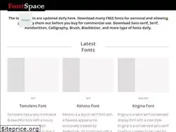 Sites similar to fontspace.io