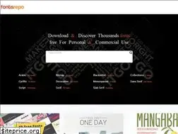 Sites similar to fontsrepo.com